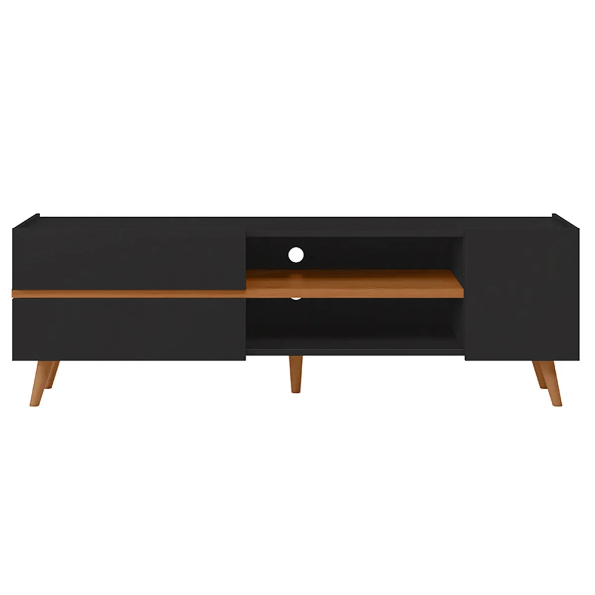 RACK TV ALTAVISION PURUS CAFÉ/NEGRO 65" - 1