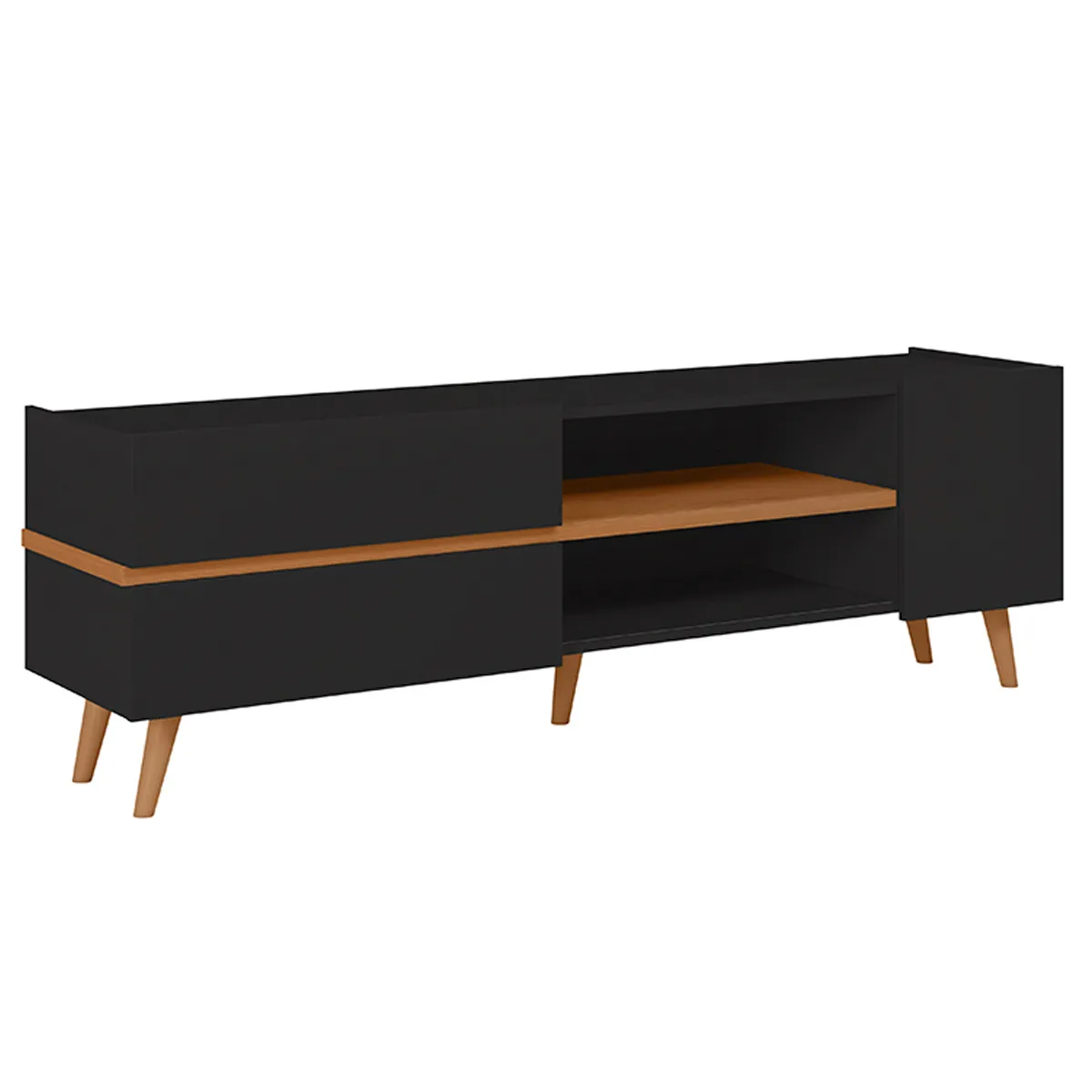 RACK TV ALTAVISION PURUS CAFÉ/NEGRO 65" - 2