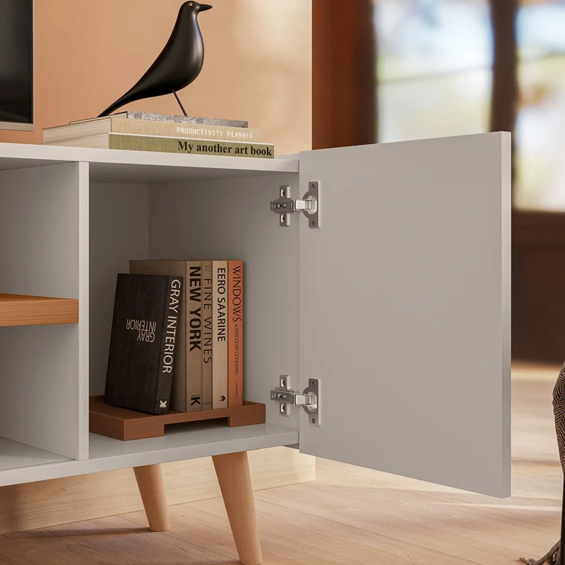 RACK TV ALTAVISION PURUS CAFÉ/BLANCO 65" - 2