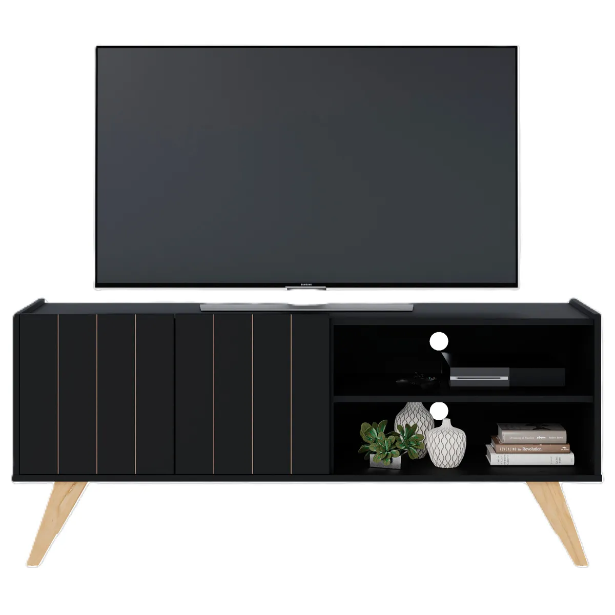 RACK TV ALTAVISION SPACE NEGRO 50" - 4