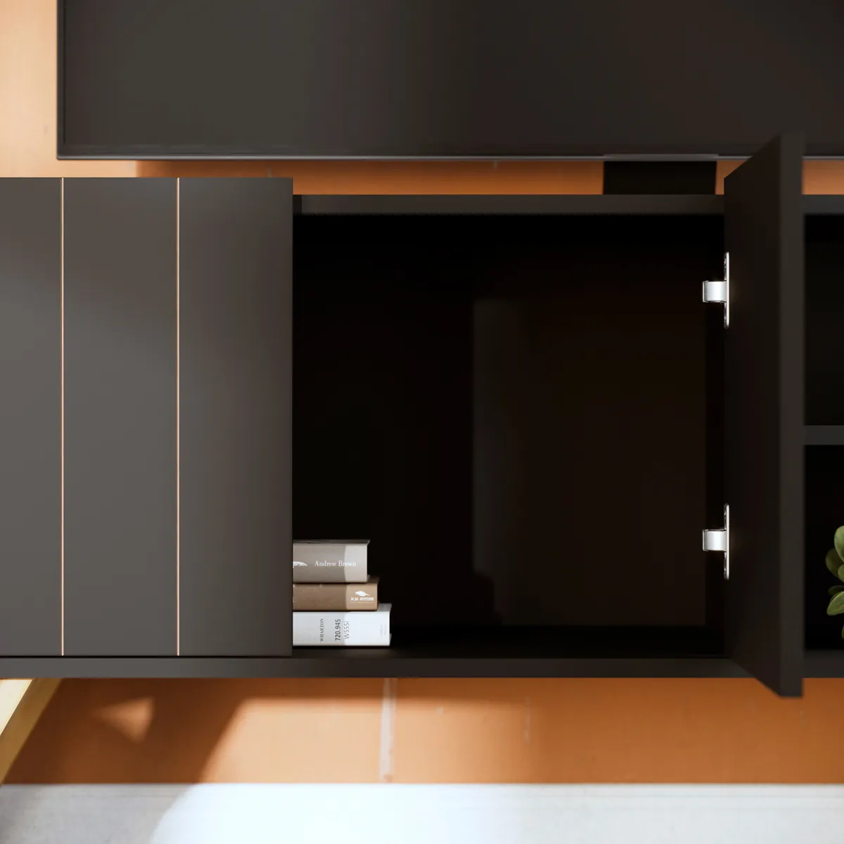 RACK TV ALTAVISION SPACE NEGRO 50" - 5