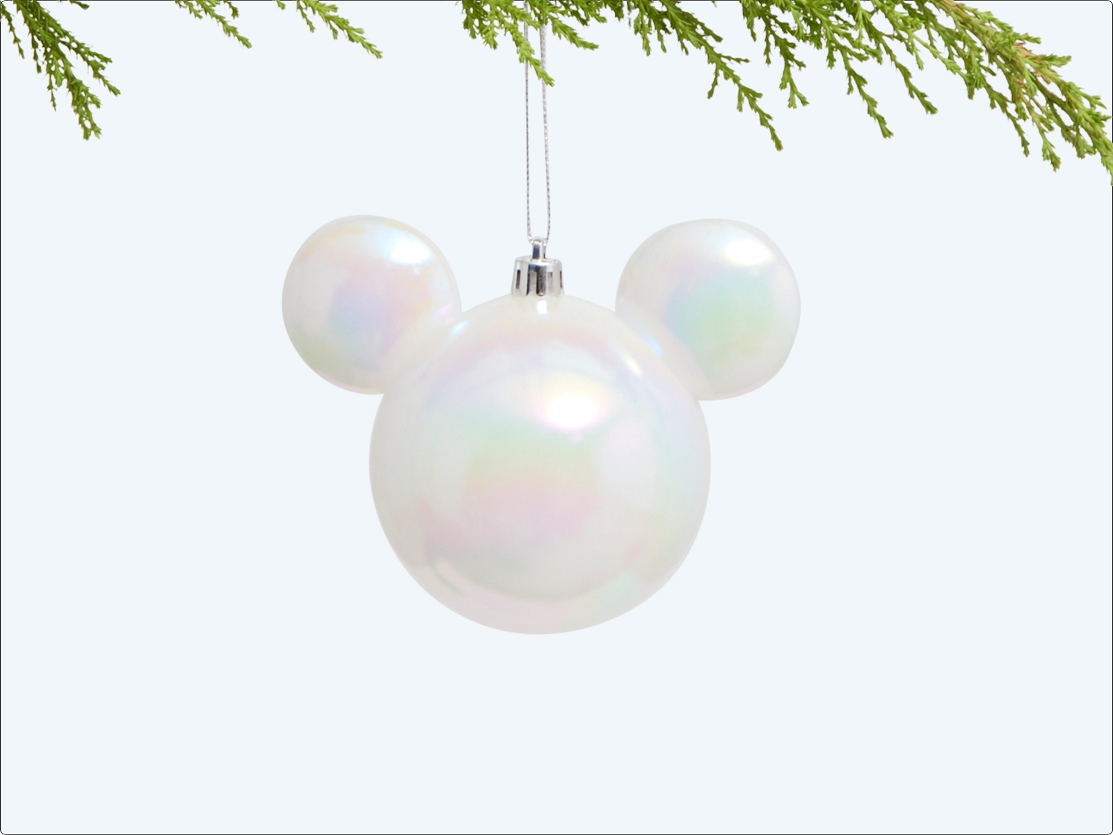 ADORNO NAVIDEÑO DISNEY CARA BLANCA PERLA - 2