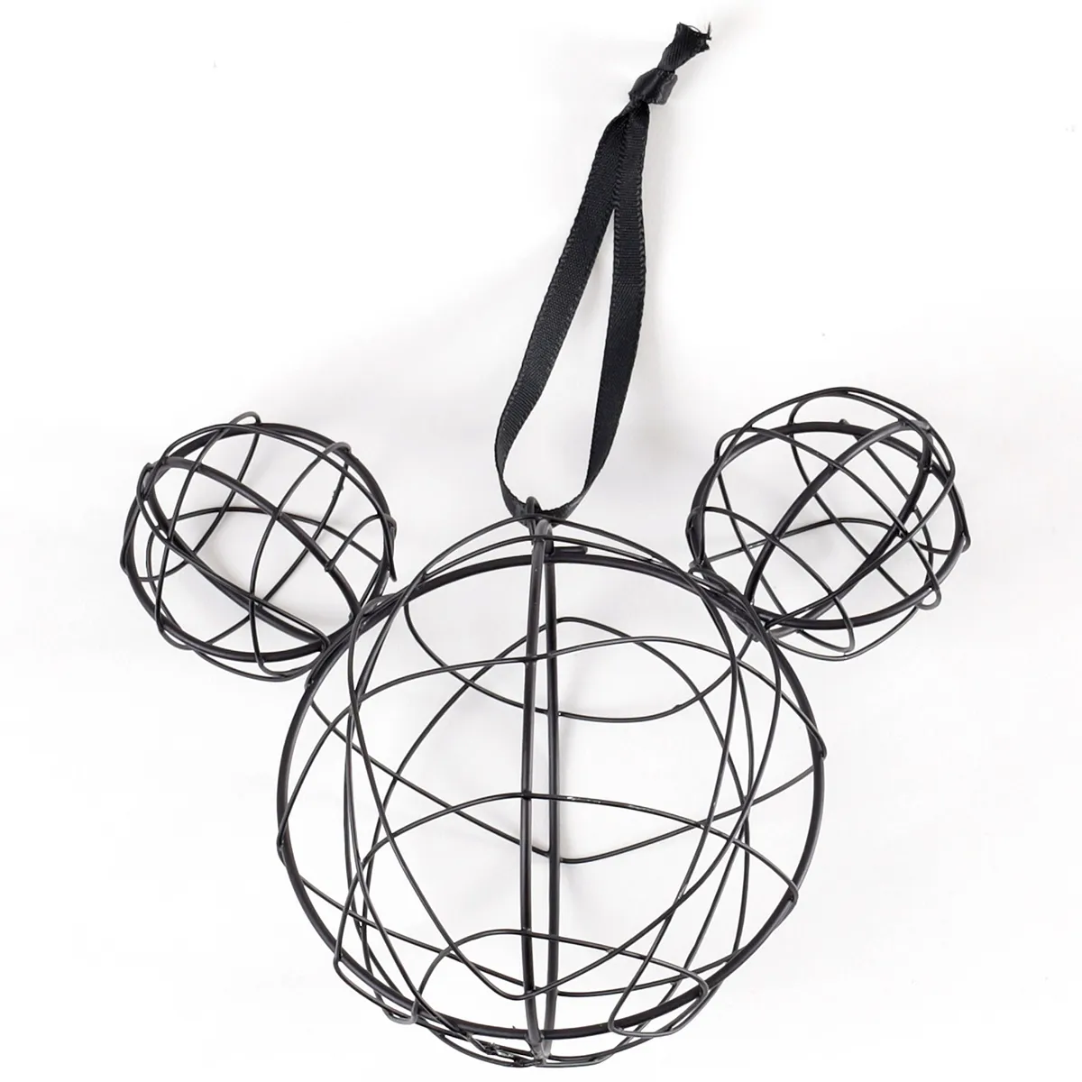 ADORNO NAVIDEÑO DISNEY CARA METAL BLACK - 1