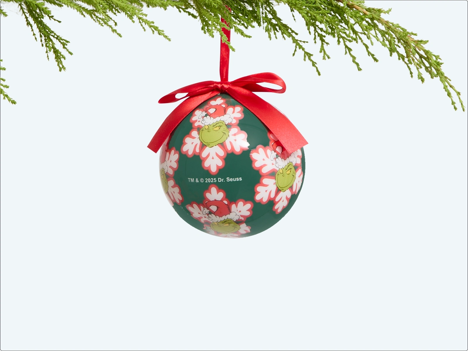ADORNO NAVIDEÑO GRINCH GRANEL VERDE PAPEL - 2