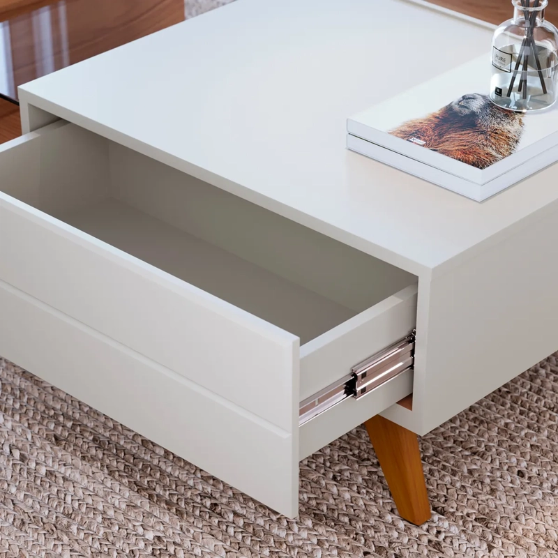 MESA DE CENTRO DI PORETTI DESIGN NORONHA BLANCO 90 X 54 CM 1C - 4