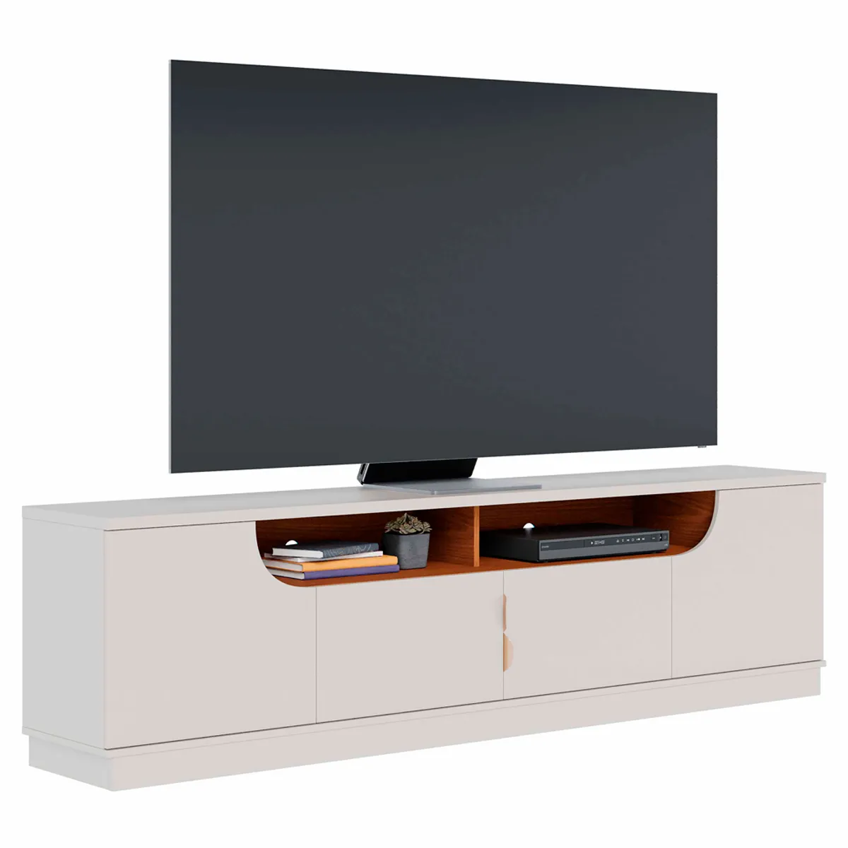 RACK DI PORETTI DESIGN SANTORINI 4P BLANCO 75" - 3