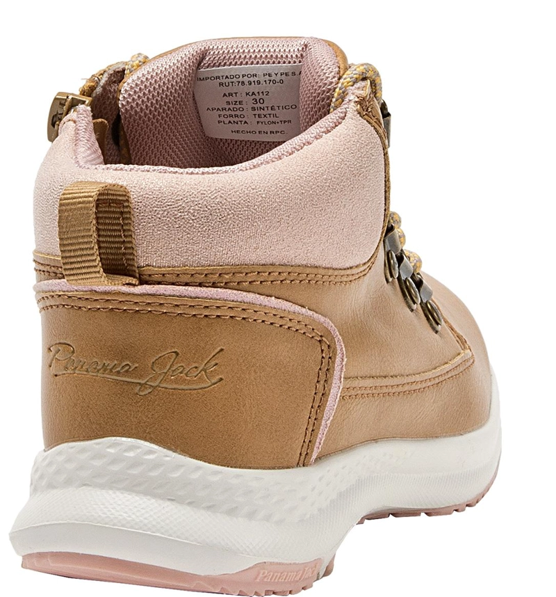 BOTINES NIÑA PANAMA JACK CAMEL KA112 - 5