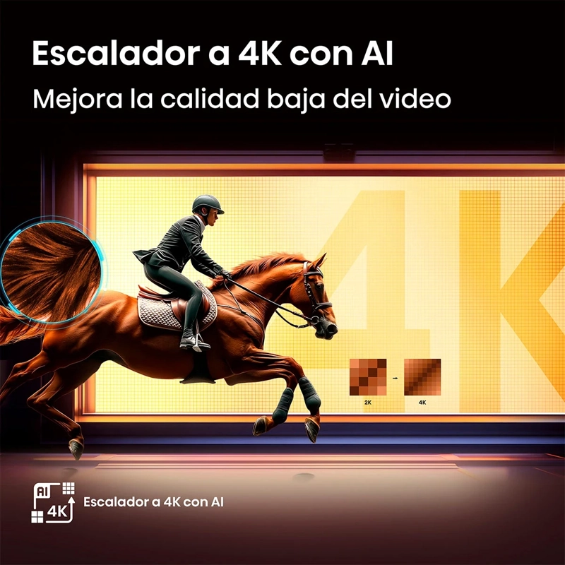 SMART TV HISENSE LED 4K UHD 75” 75A6NV - 4