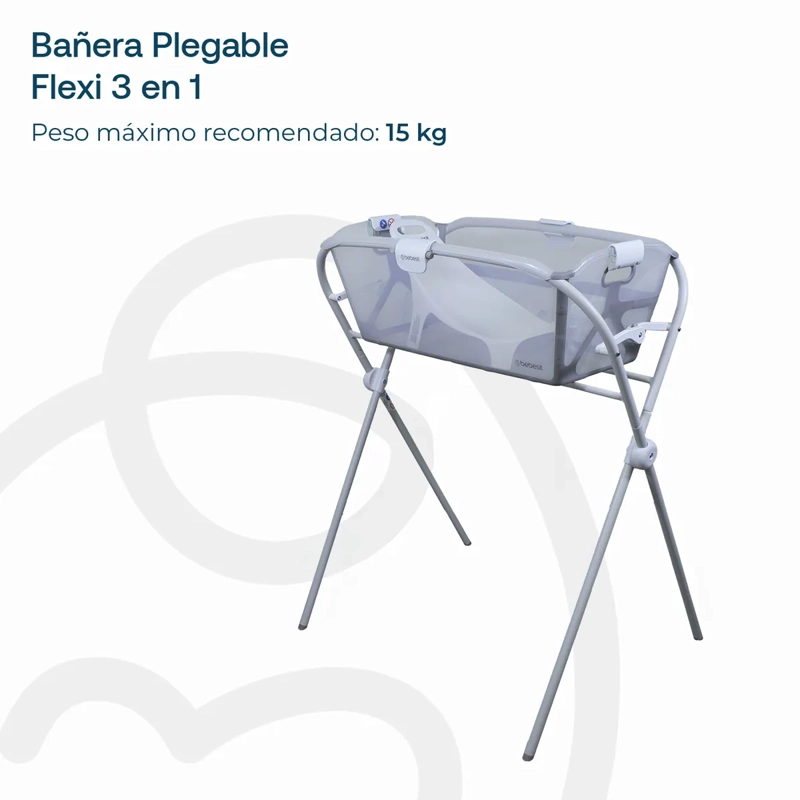 PACK BEBESIT BLANCO BAÑERA FLEXI PLEGABLE - 4