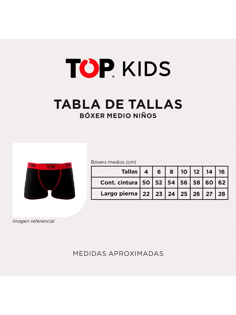 BÓXER NIÑO TOP - 6
