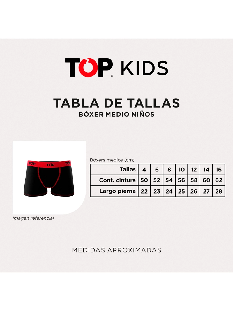 BÓXER NIÑO TOP - 6