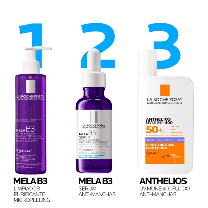 PROTECTOR SOLAR ROSTRO LA ROCHE POSAY ANTHELIOS UV MUNE 400 ANTIMANCHAS SPF50+ 50 ML - 7
