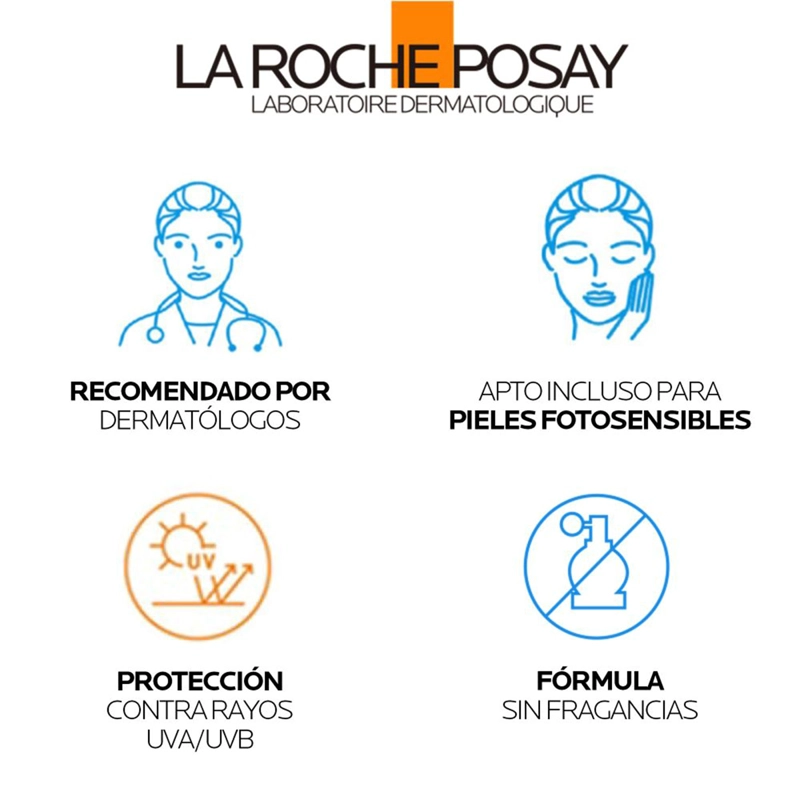 PROTECTOR SOLAR ROSTRO LA ROCHE POSAY ANTHELIOS UV MUNE 400 ANTIMANCHAS SPF50+ 50 ML - 9