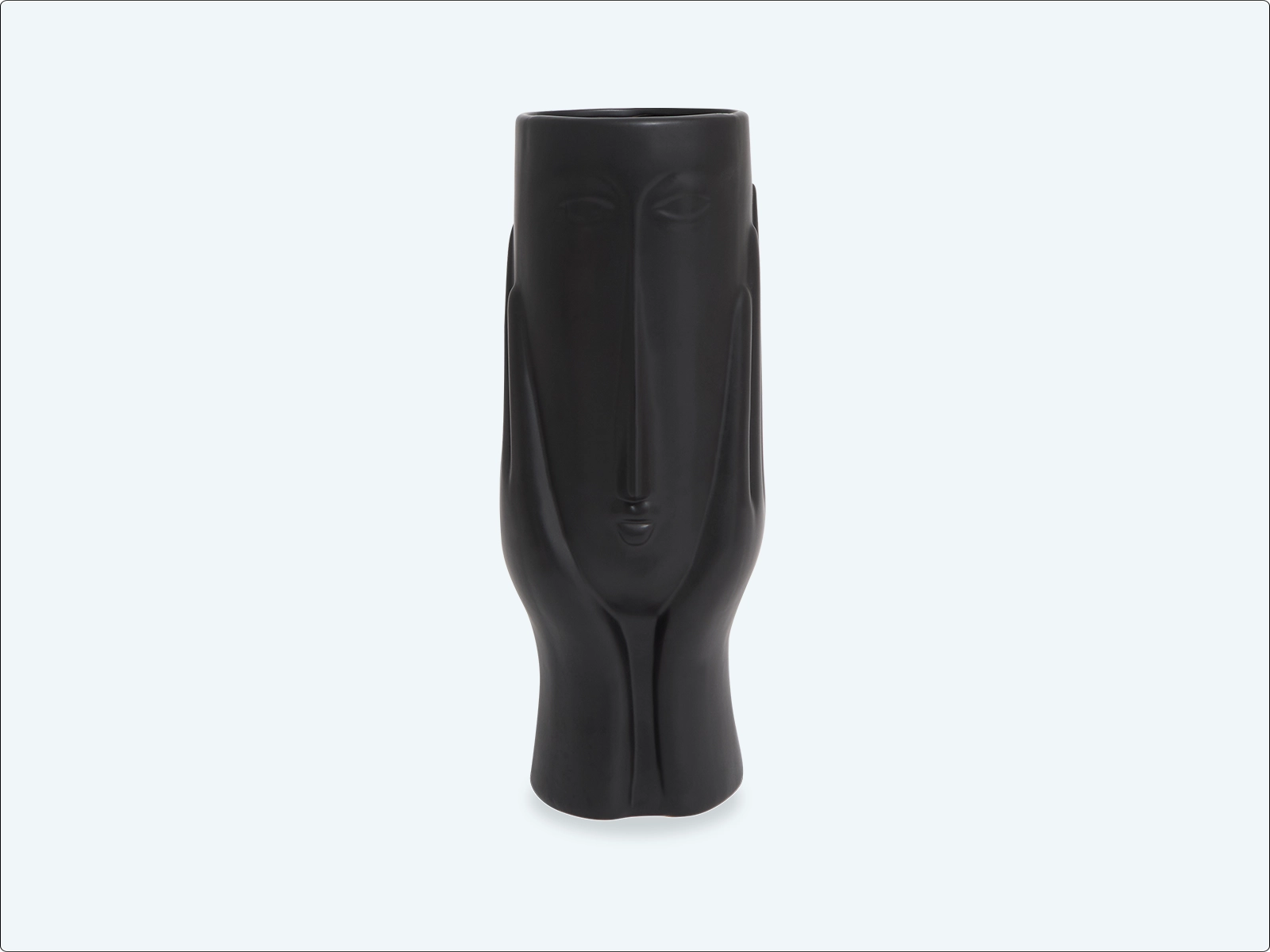 FLORERO RIPLEY HOME ROSTRO NEGRO - 1