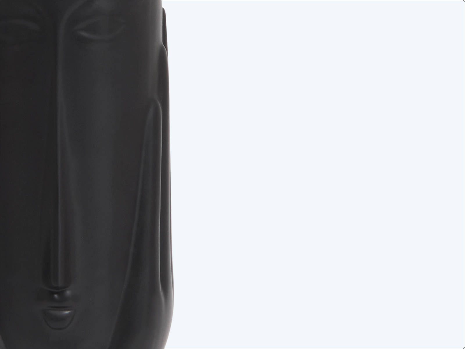FLORERO RIPLEY HOME ROSTRO NEGRO - 2