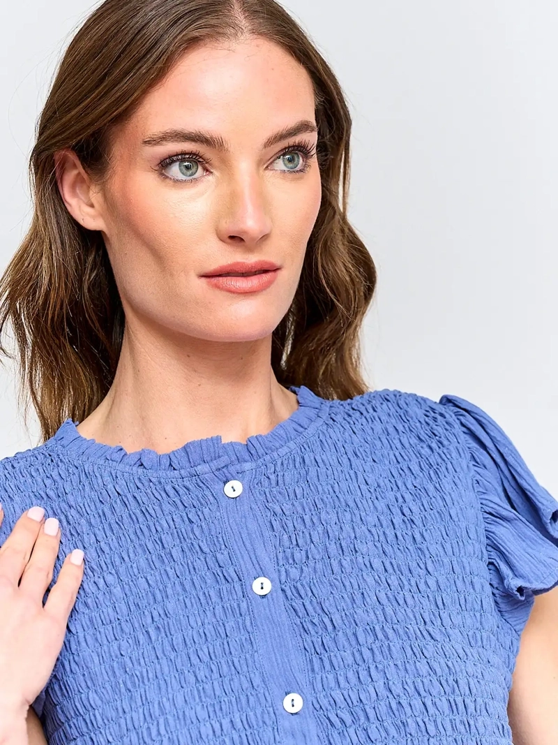 BLUSA MUJER REGATTA MANGA CORTA PANAL - 3