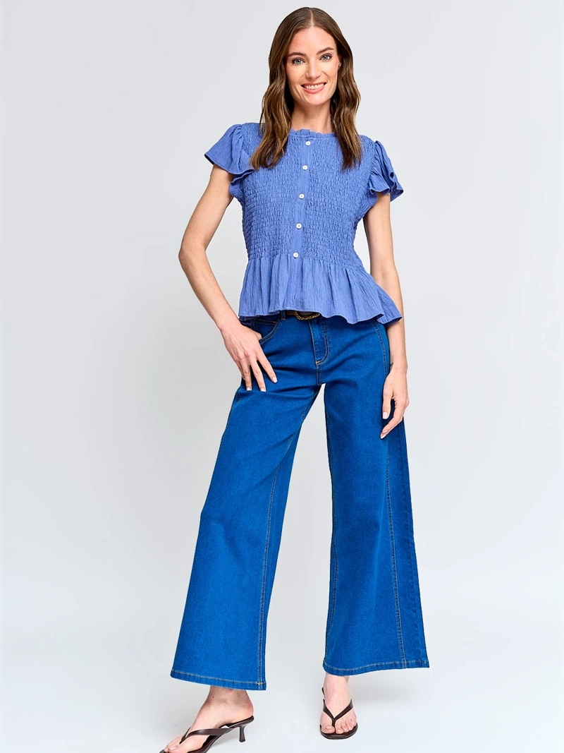 BLUSA MUJER REGATTA MANGA CORTA PANAL - 4
