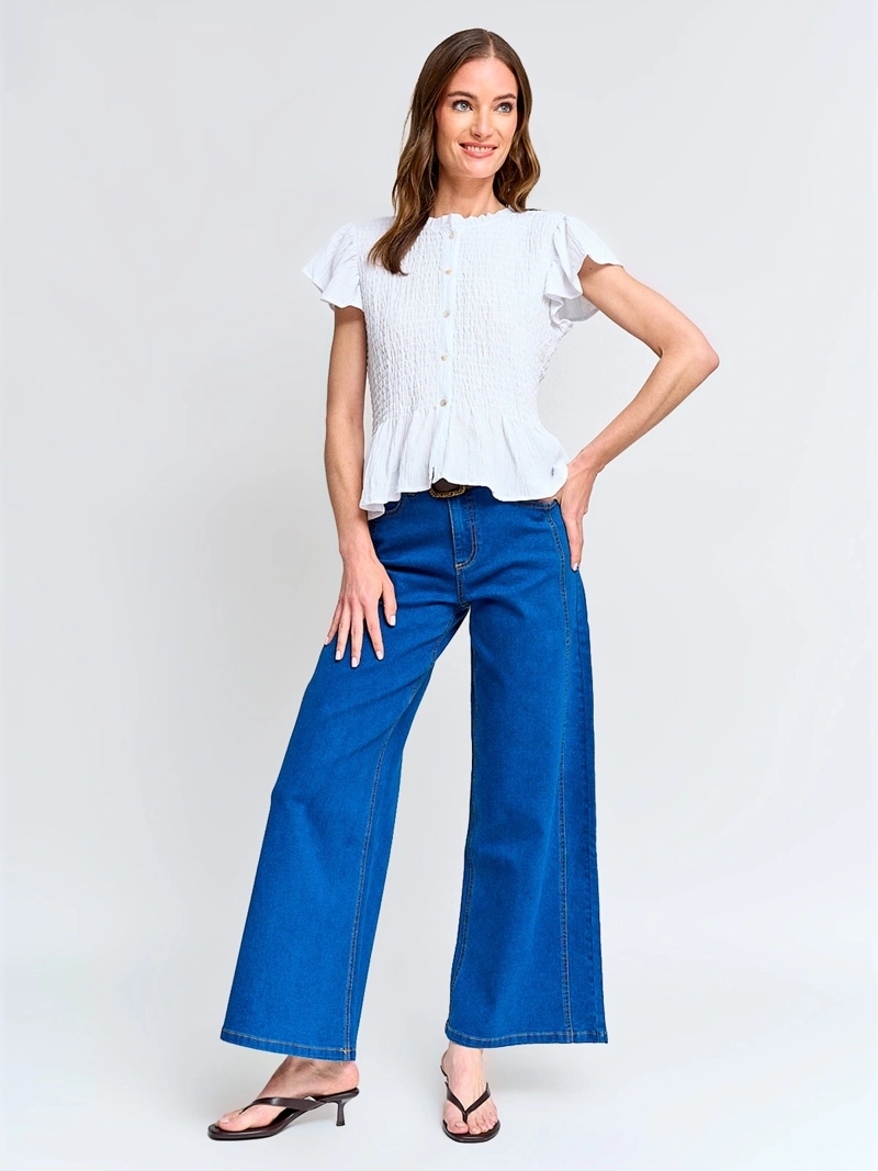 BLUSA MUJER REGATTA MANGA CORTA PANAL - 4