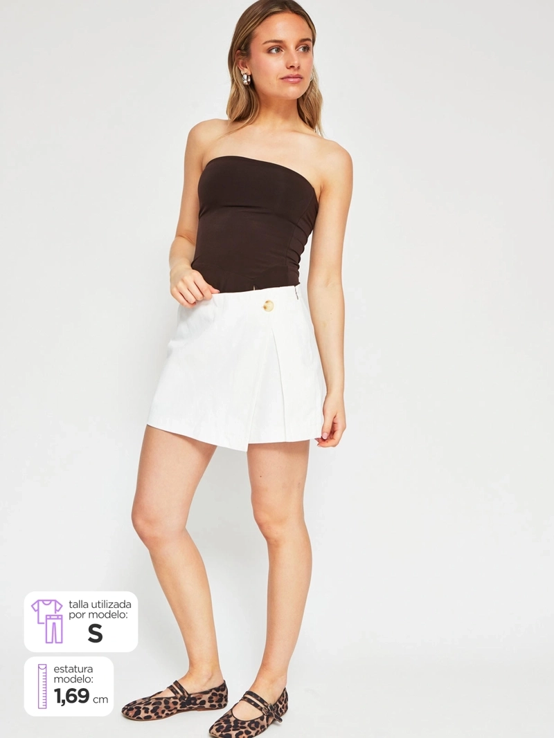 FALDA SHORT MUJER INDEX LINO  - 1