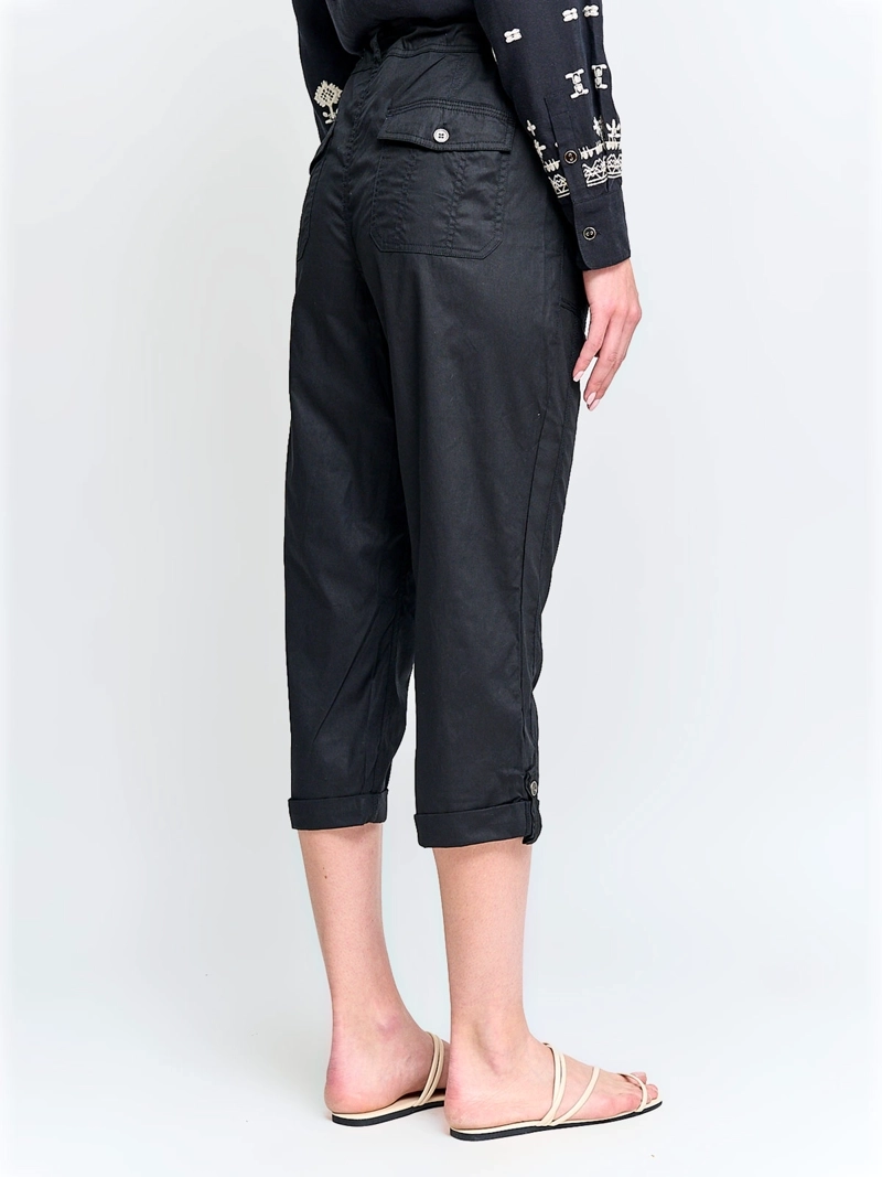 PANTALÓN MUJER AZIZ ALGODÓN CAPRI - 3