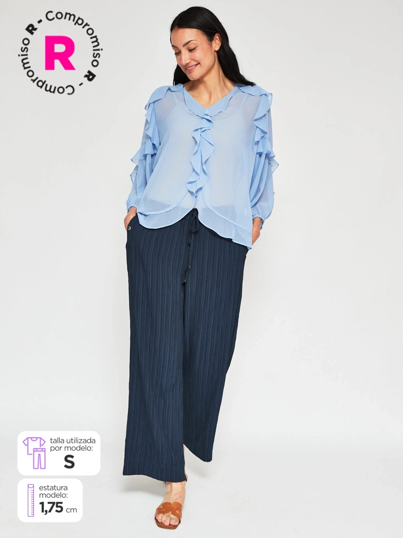 CACHAREL PANTALÓN MUJER CACHAREL TEXTURADA