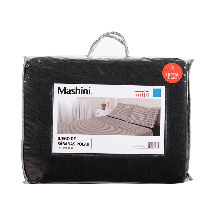 JUEGO DE SÁBANAS MASHINI PELANA KING POLAR ESTAMPADO - 5