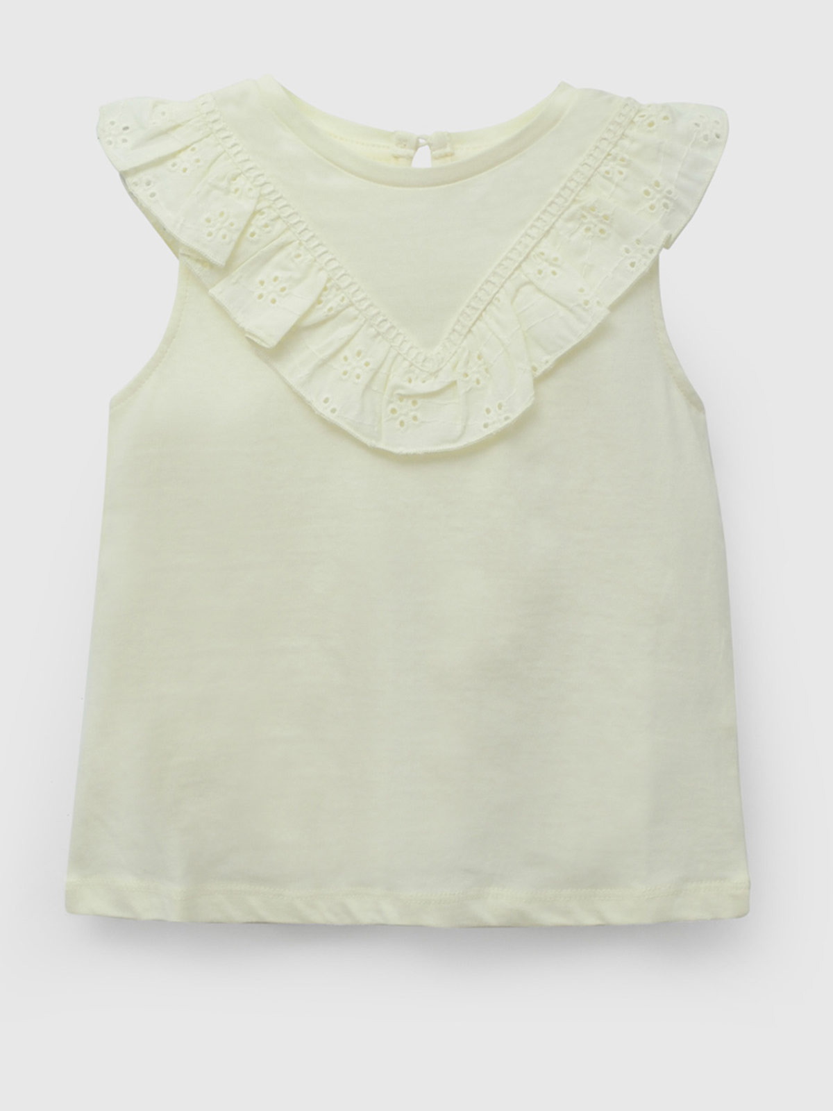 POLERA SIN MANGAS NIÑA COLLOKY BRODERIE - 1