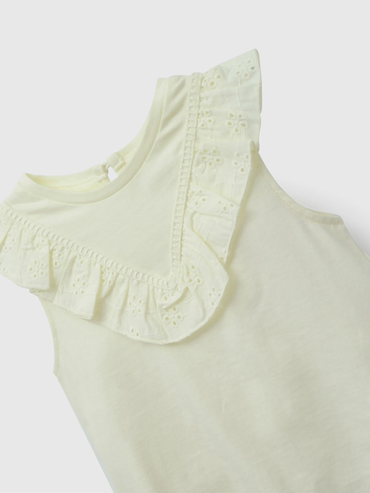 POLERA SIN MANGAS NIÑA COLLOKY BRODERIE - 3