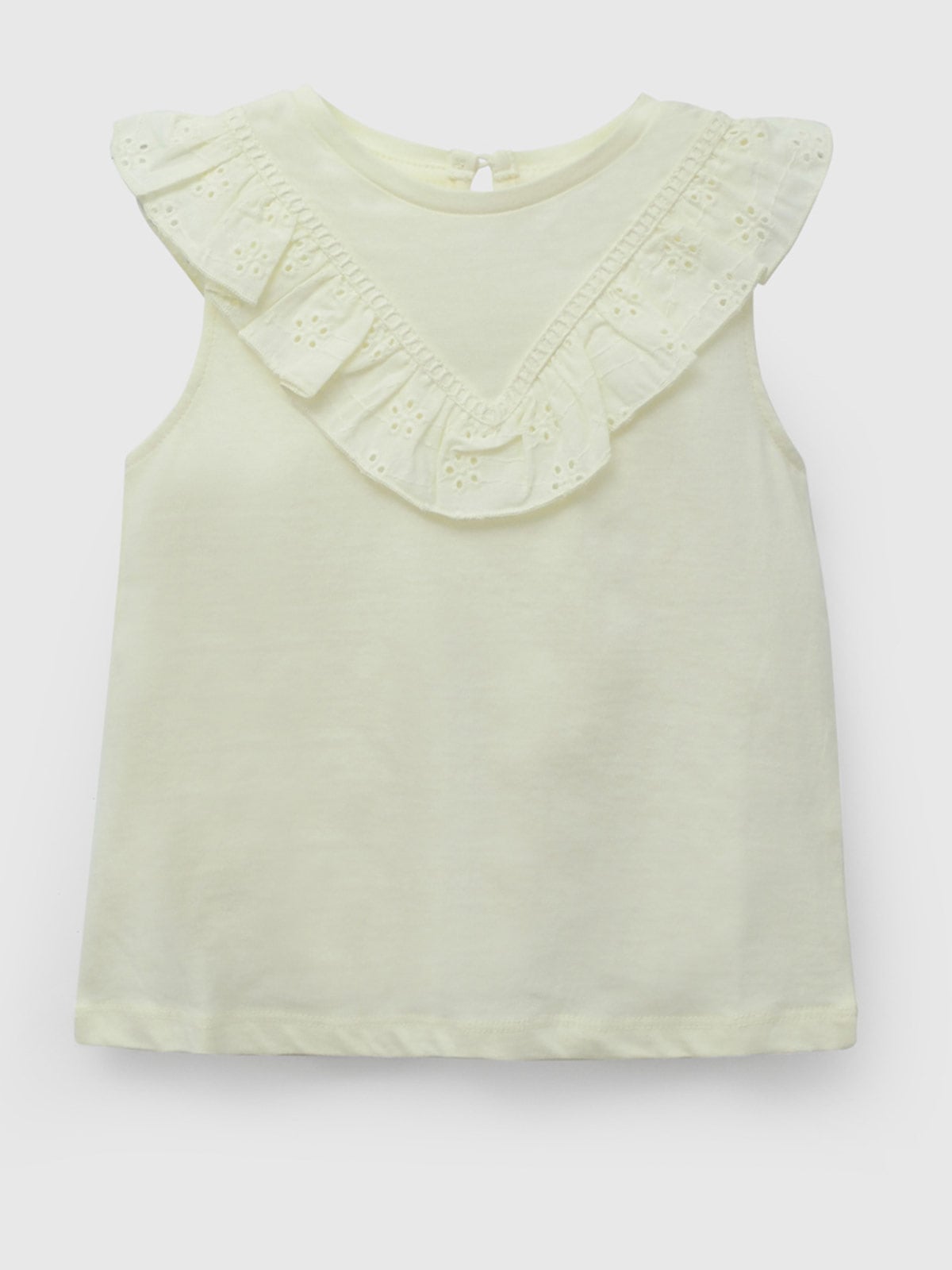 POLERA SIN MANGAS NIÑA COLLOKY BRODERIE - 1