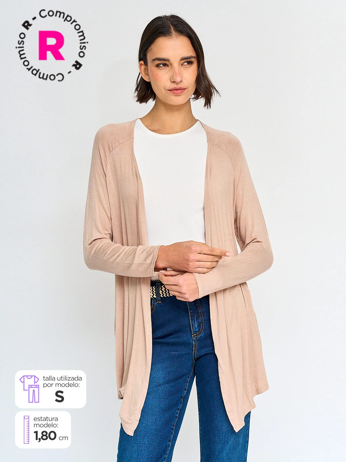 CARDIGAN MUJER REGATTA LISO