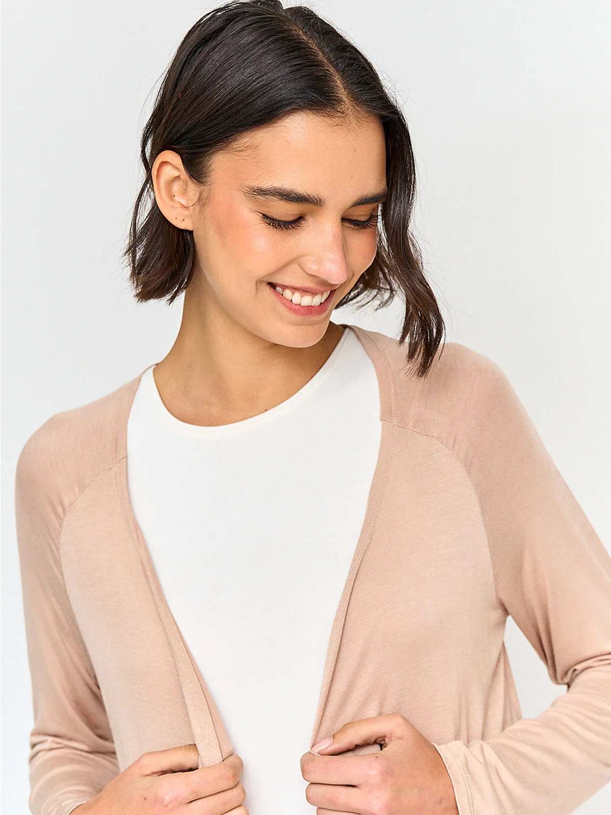 CARDIGAN MUJER REGATTA LISO - 3