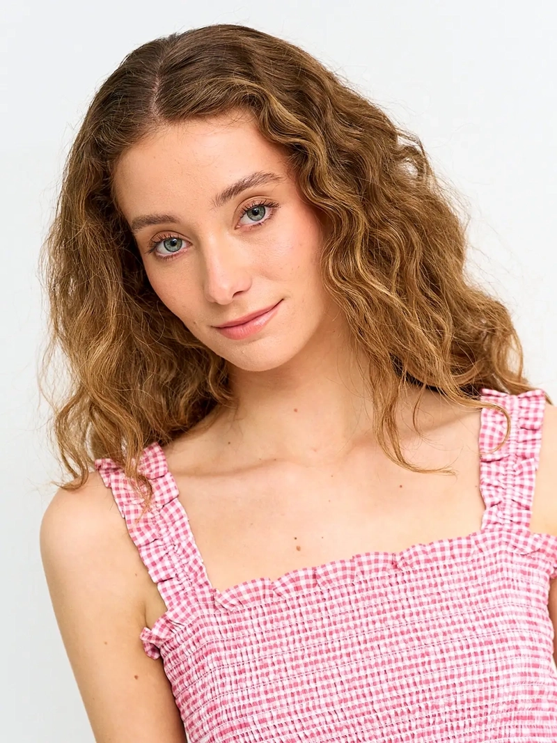BLUSA MUJER INDEX SIN MANGAS PANAL FLORES - 3