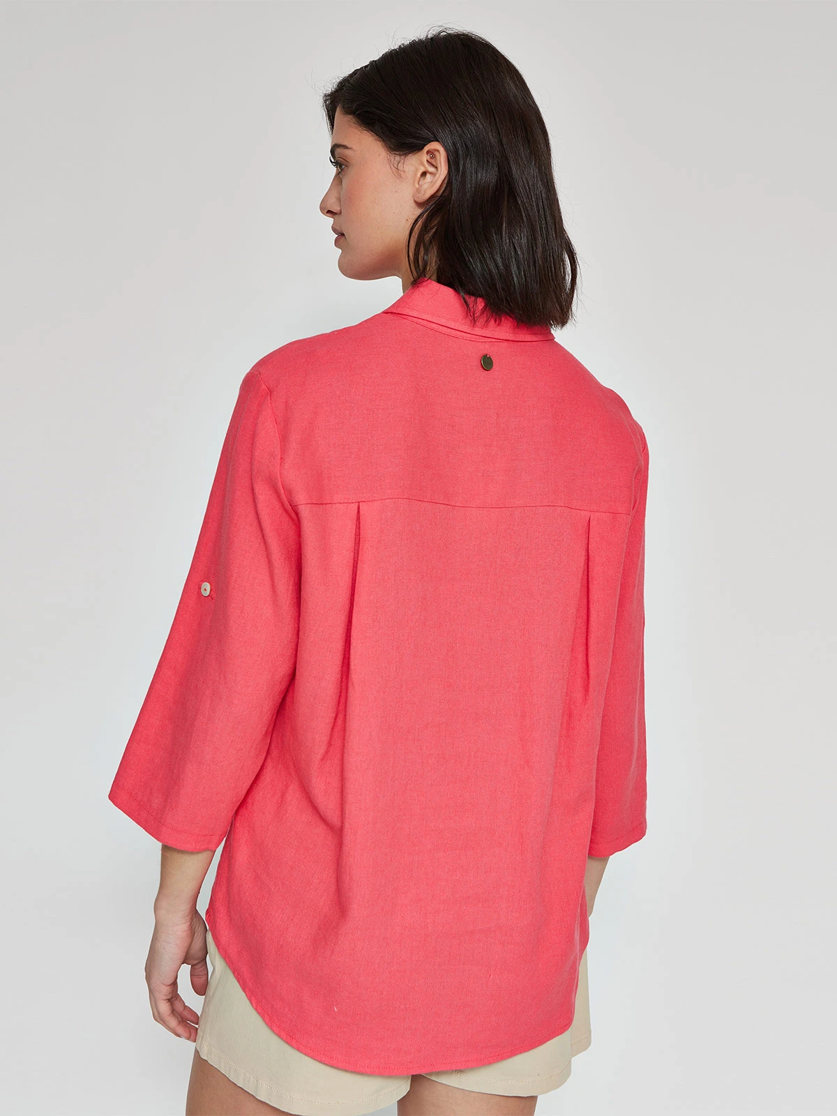 BLUSA MUJER REGATTA LINO MANGA 3/4 - 2