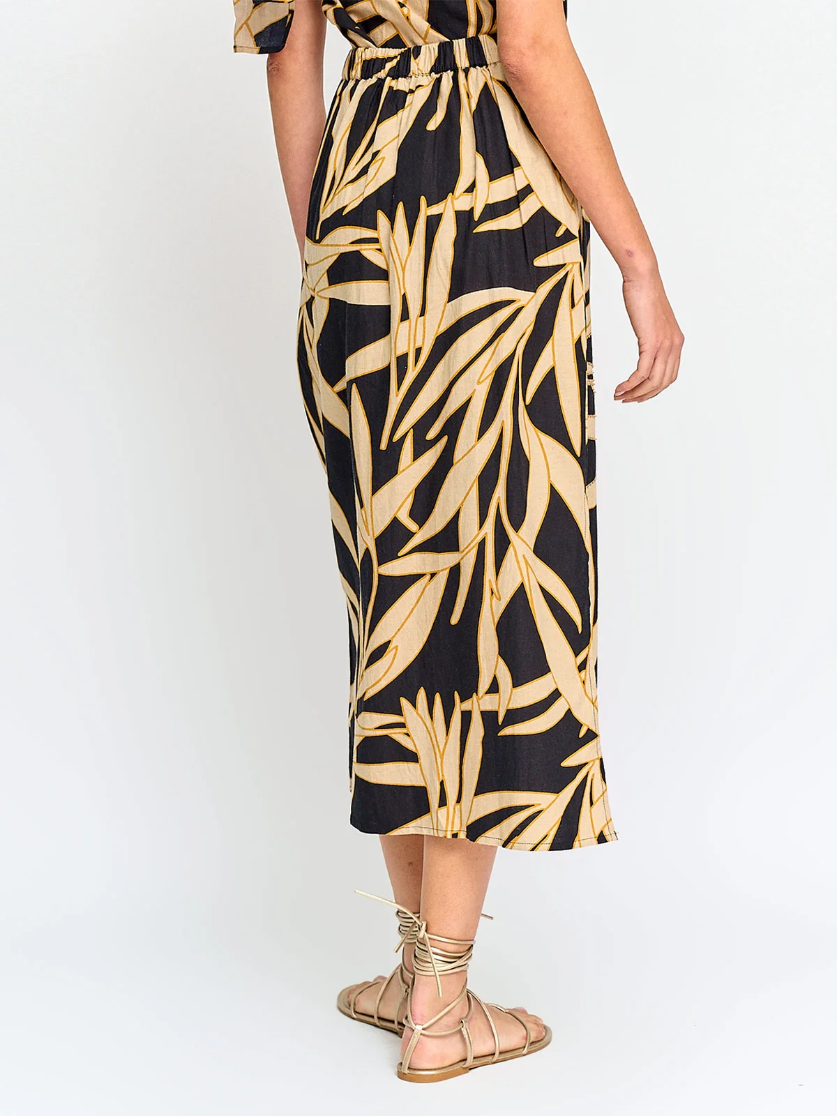 FALDA MUJER TATIENNE LARGA ESTAMPADA - 2