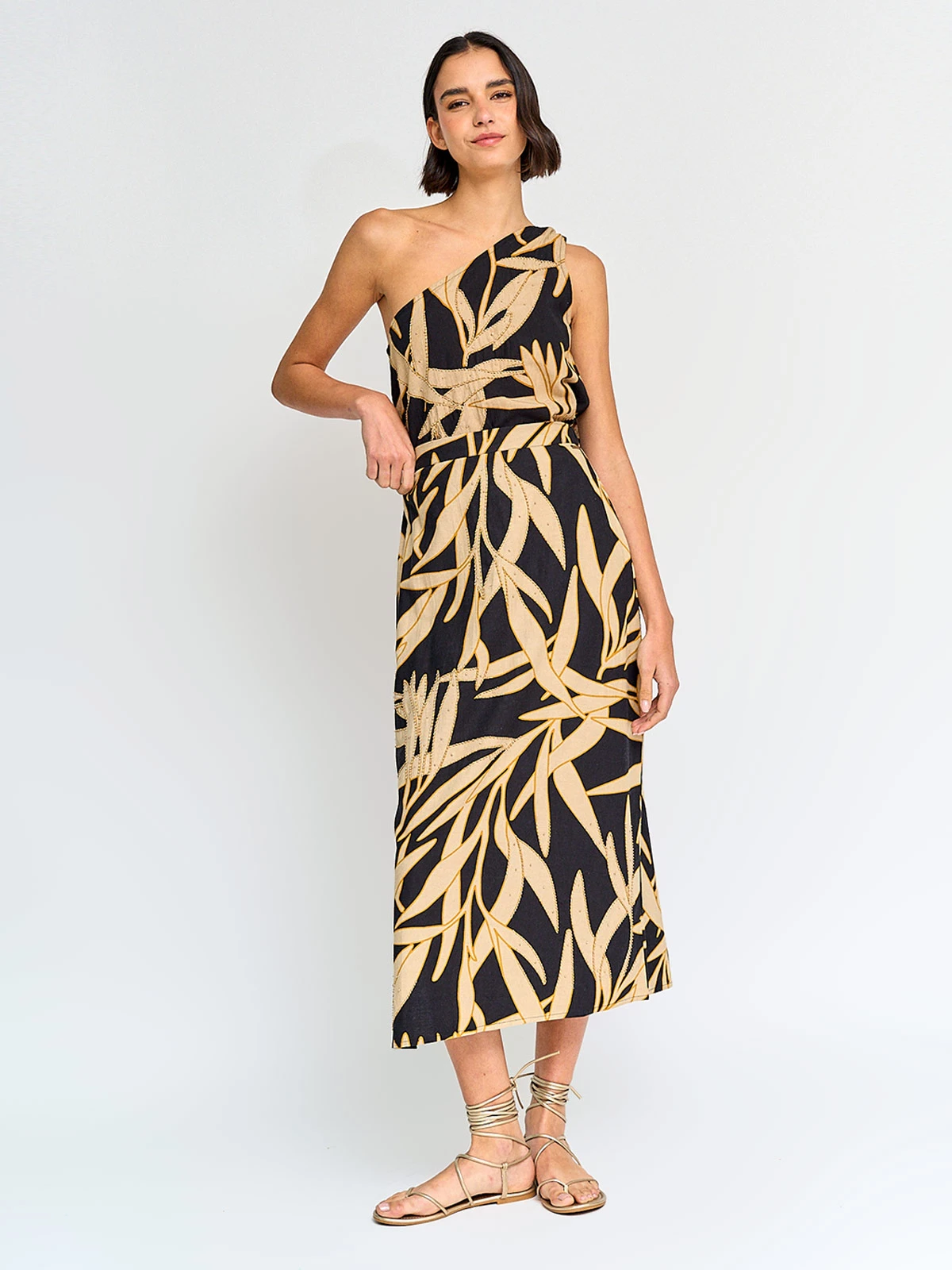 FALDA MUJER TATIENNE LARGA ESTAMPADA - 4