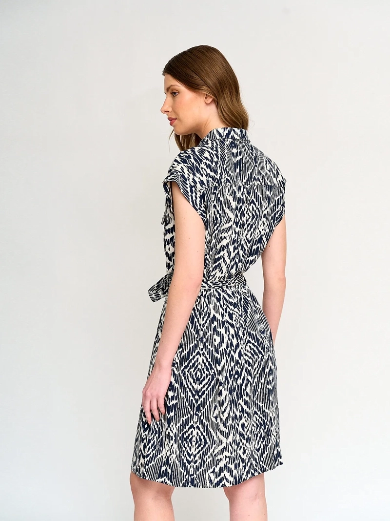 VESTIDO MUJER AZIZ ESTAMPADO - 2
