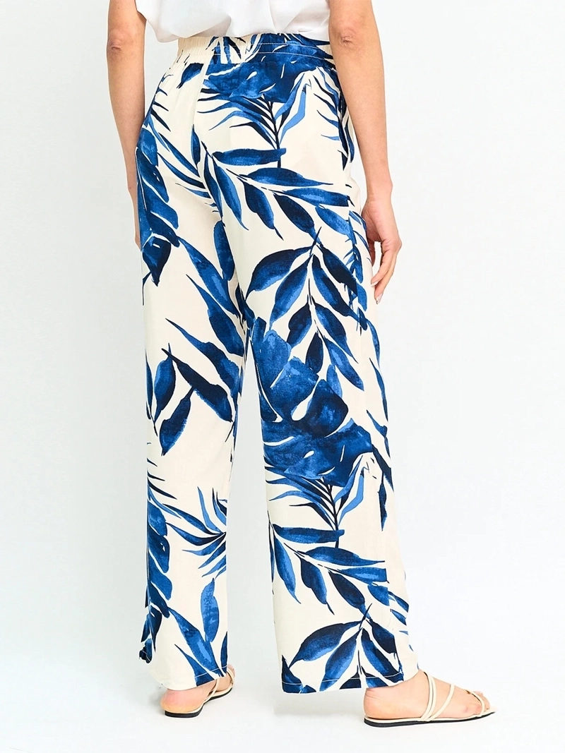 PANTALÓN MUJER AZIZ FLUIDO ESTAMPADO - 2
