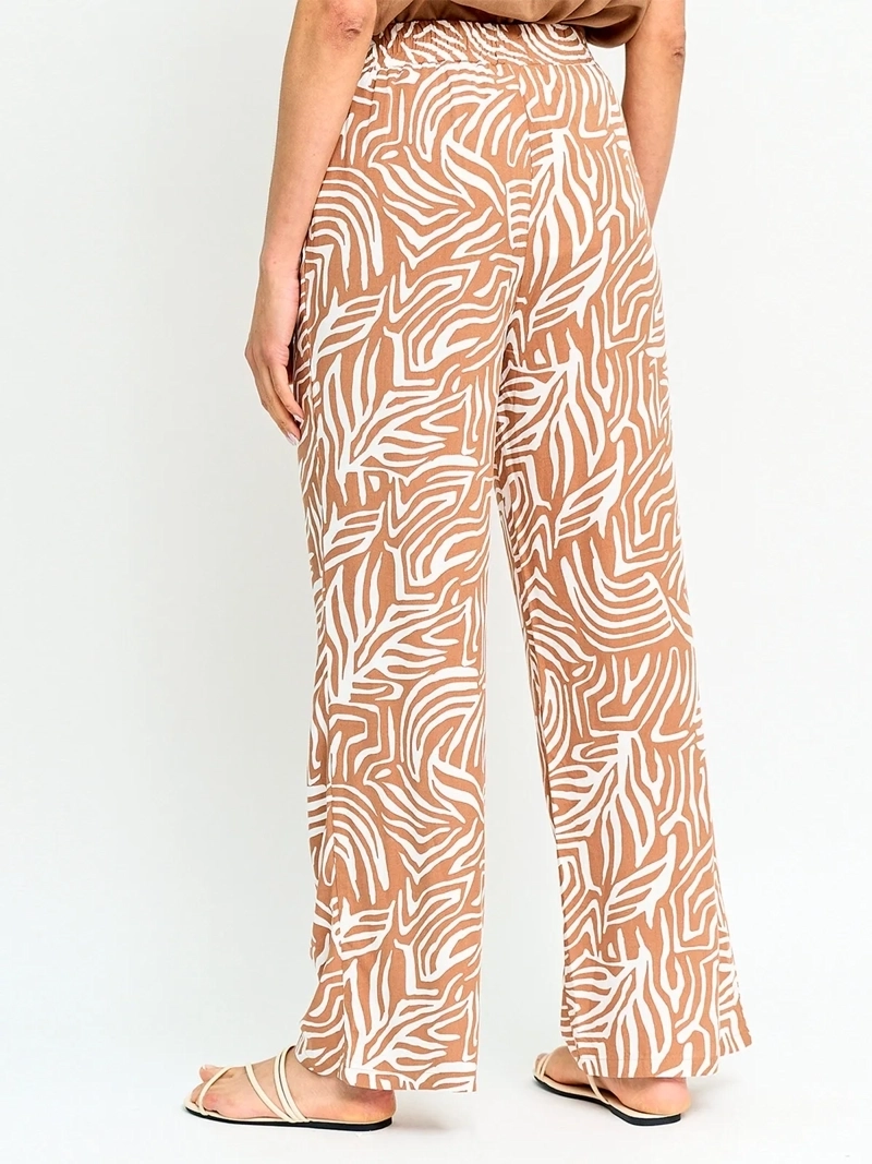 PANTALÓN MUJER AZIZ FLUIDO ESTAMPADO - 2