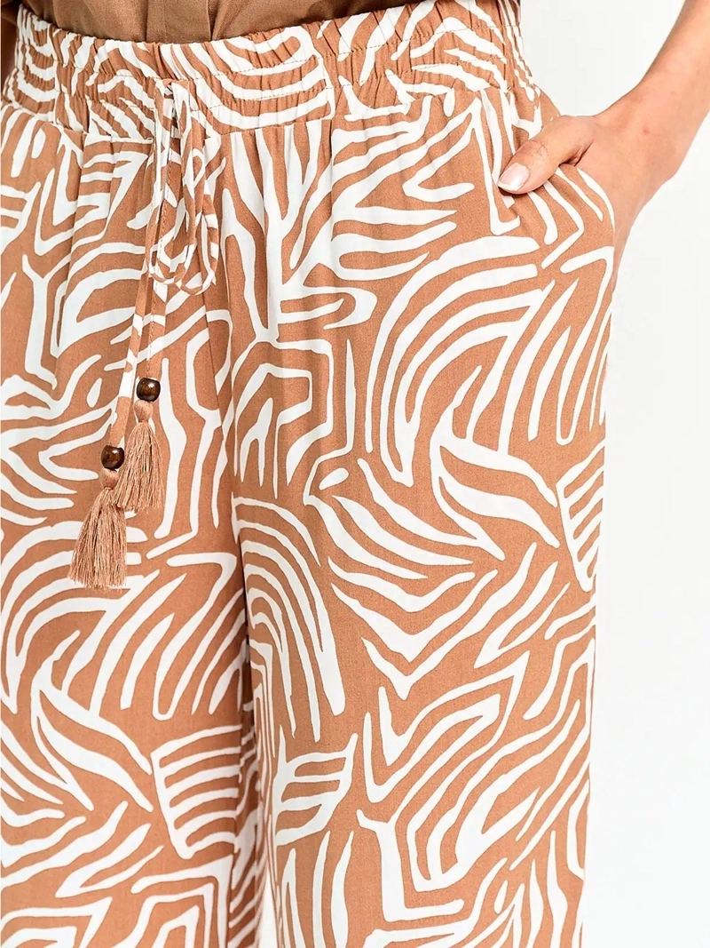 PANTALÓN MUJER AZIZ FLUIDO ESTAMPADO - 3