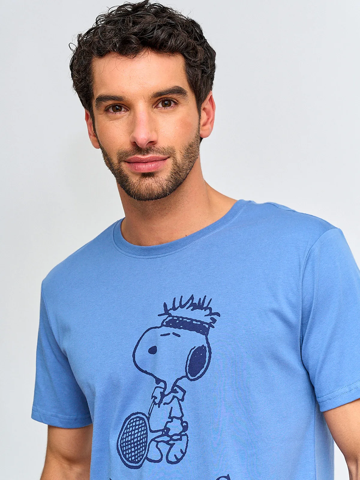 POLERA HOMBRE KENNETH STEVENS ALGODÓN SNOOPY - 3