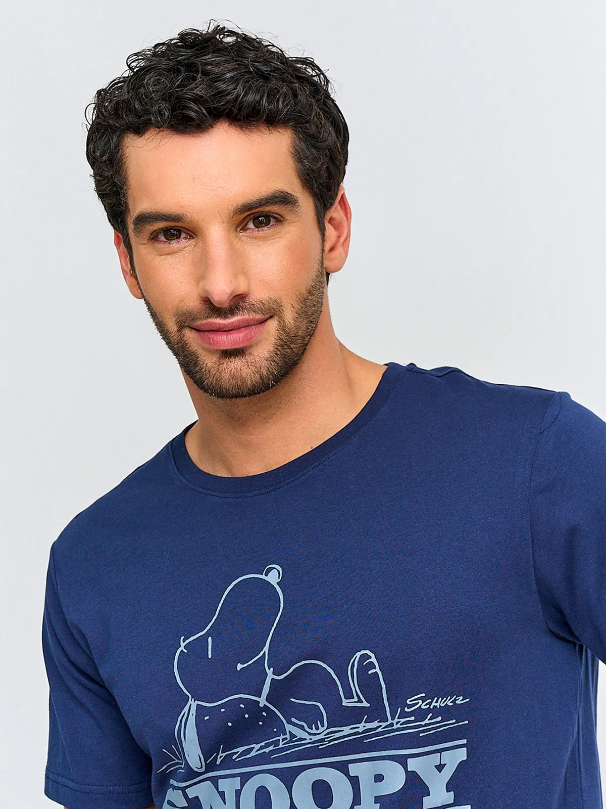 POLERA HOMBRE KENNETH STEVENS ALGODÓN SNOOPY - 3
