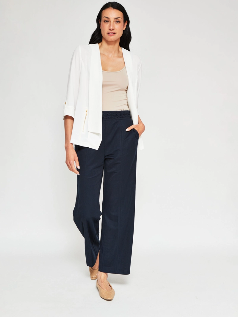 BLAZER MUJER CACHAREL MANGA 3/4 TEXTURADO - 4