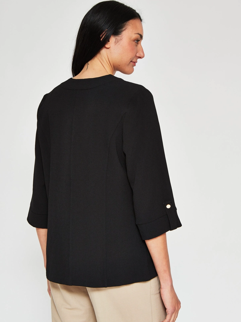 BLAZER MUJER CACHAREL MANGA 3/4 TEXTURADO - 2
