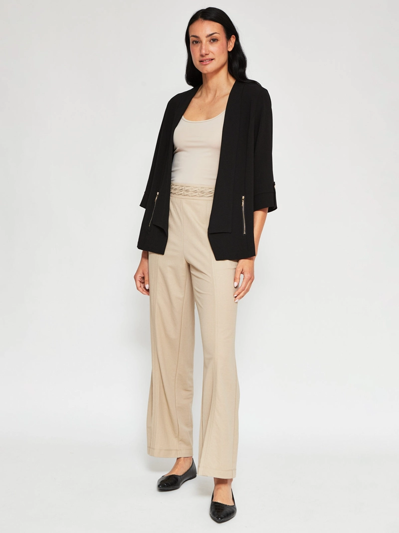 BLAZER MUJER CACHAREL MANGA 3/4 TEXTURADO - 4
