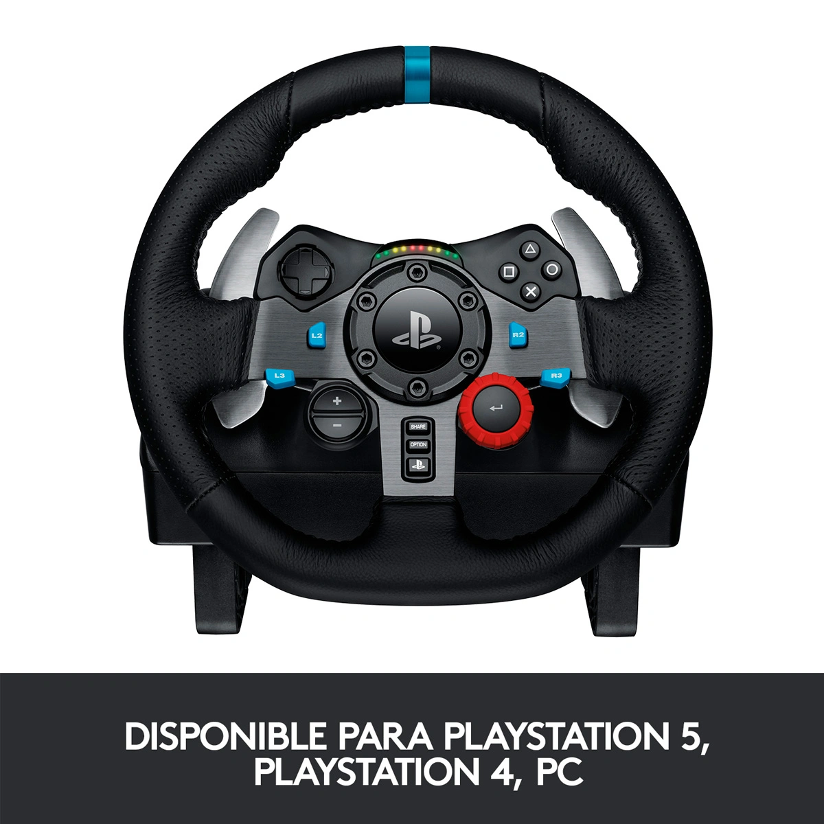 VOLANTE DE CARRERAS PLAYSTATION Y PC G29 + PALANCA + PEDALES LOGITECH - 6
