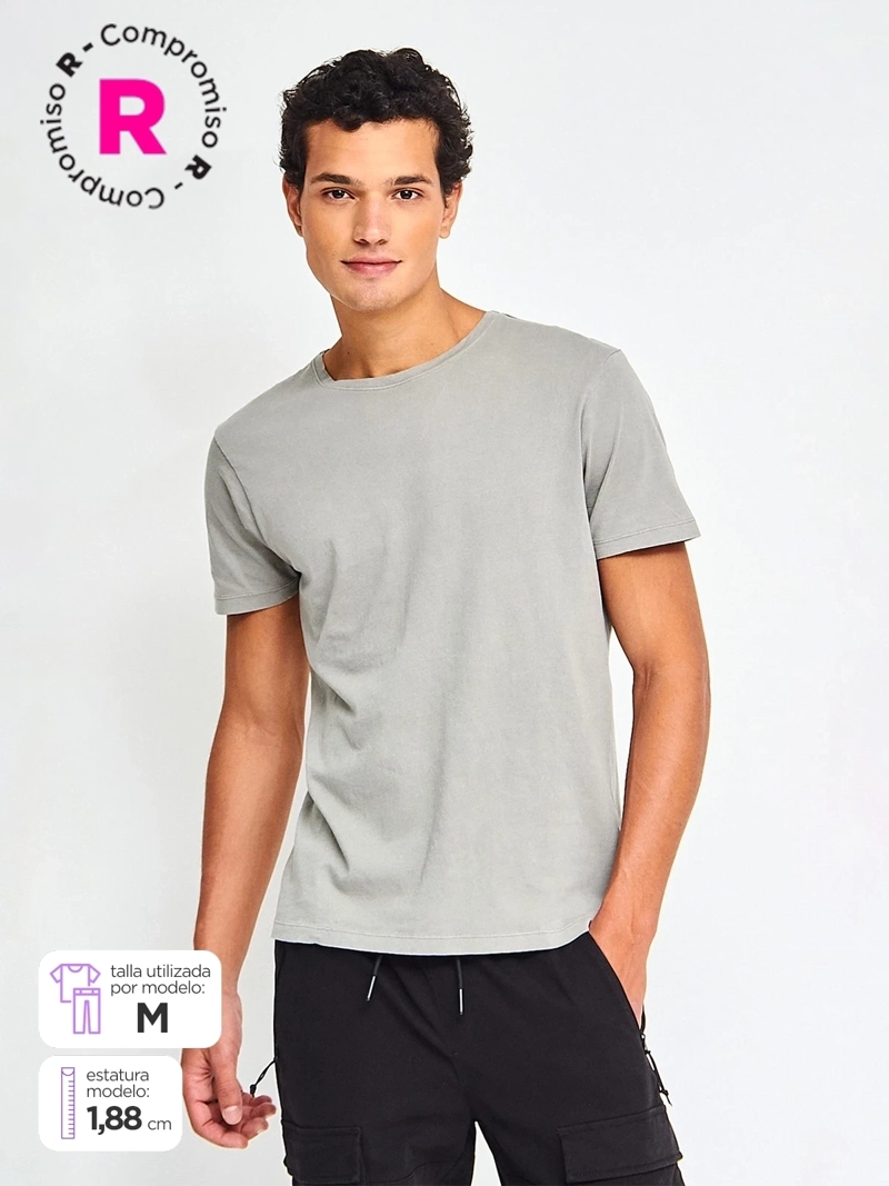 POLERA HOMBRE BARBADOS ALGODÓN MANGA CORTA