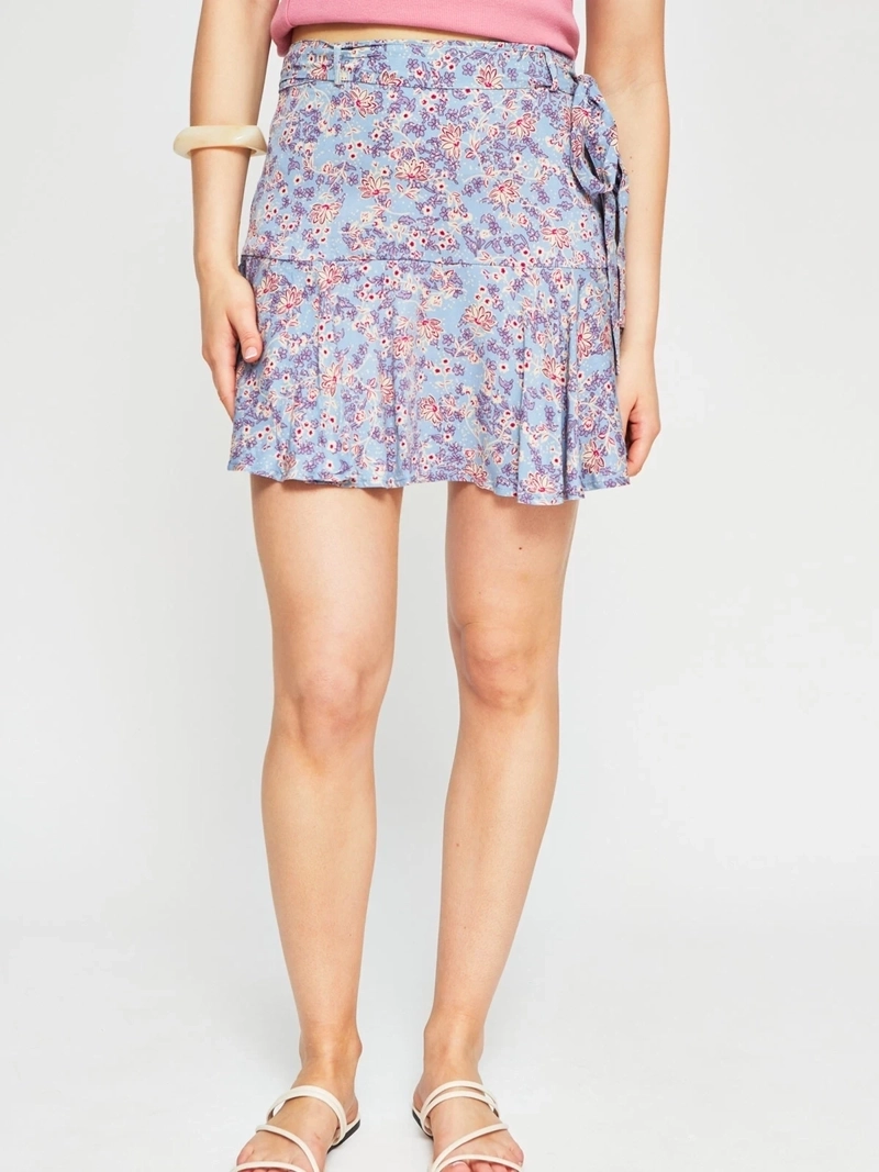 FALDA SHORT MUJER INDEX FLUIDA - 2