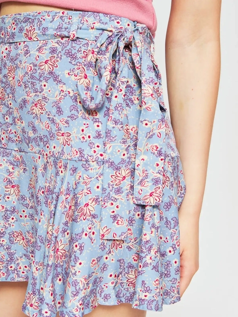 FALDA SHORT MUJER INDEX FLUIDA - 4