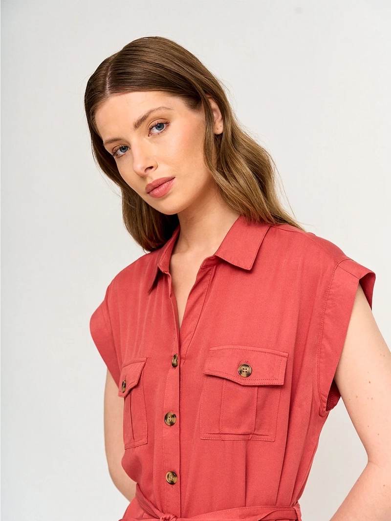 VESTIDO MUJER AZIZ CAMISERO - 3