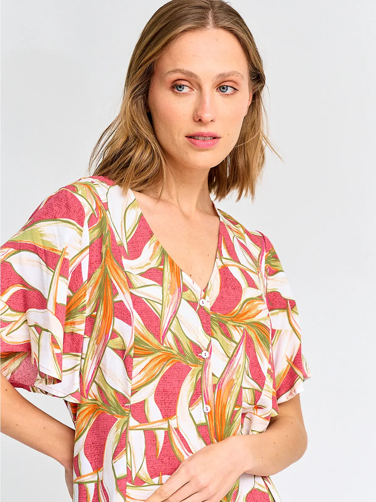 VESTIDO MUJER AZIZ LARGA ESTAMPADO - 2